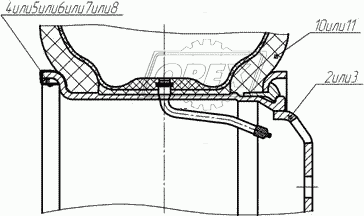 9693-3101011  Колесо с шиной